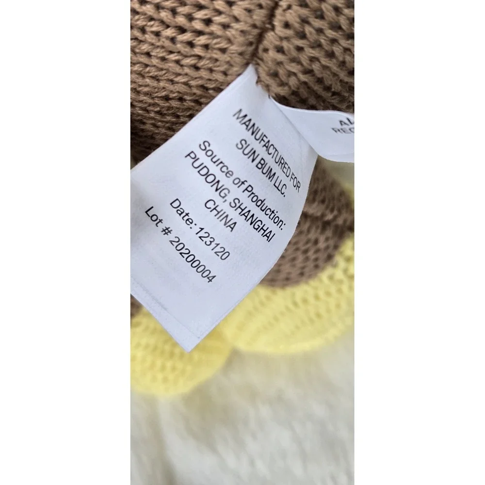 Sun Bum Duke Plush Knit Monkey Baby SOFT 13